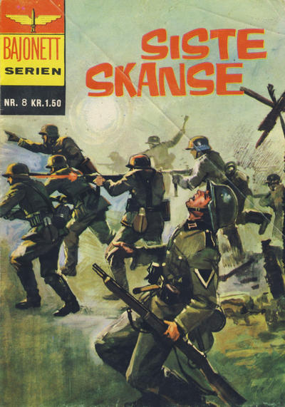 Cover for Bajonett serien (Illustrerte Klassikere / Williams Forlag, 1967 series) #8