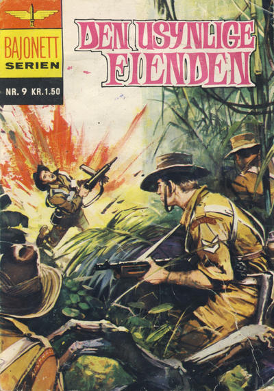 Cover for Bajonett serien (Illustrerte Klassikere / Williams Forlag, 1967 series) #9