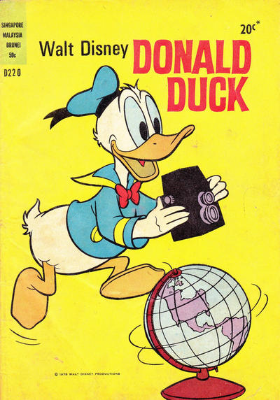 Cover for Walt Disney's Donald Duck (W. G. Publications; Wogan Publications, 1954 series) #220