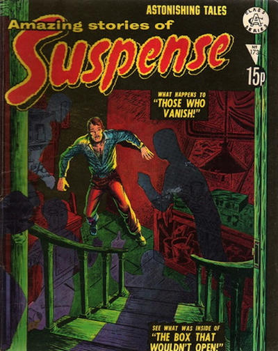 Cover for Amazing Stories of Suspense (Alan Class, 1963 series) #173
