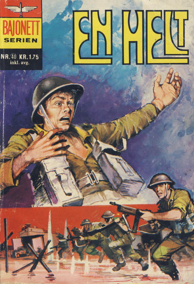 Cover for Bajonett serien (Illustrerte Klassikere / Williams Forlag, 1967 series) #40