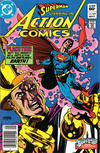 Cover Thumbnail for Action Comics (1938 series) #547 [Newsstand]