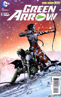 Cover Thumbnail for Green Arrow (DC, 2011 series) #23 [Direct Sales]