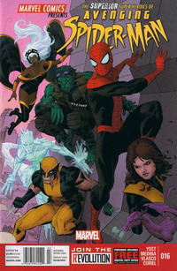 Cover for Avenging Spider-Man (Marvel, 2012 series) #16 [Direct Edition]