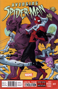 Cover Thumbnail for Avenging Spider-Man (Marvel, 2012 series) #17 [Newsstand]