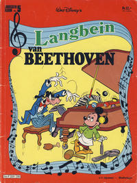Cover Thumbnail for Langbein album (Hjemmet / Egmont, 1977 series) #5 - Langbein van Beethoven
