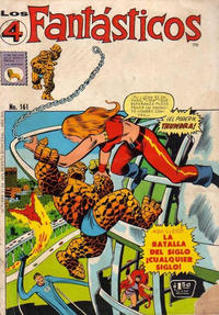 Cover for Los 4 Fantásticos (Editora de Periódicos, S. C. L. "La Prensa", 1962 series) #161