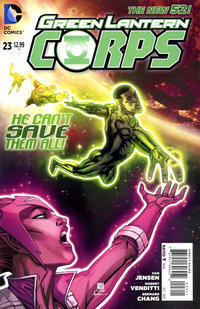 Cover Thumbnail for Green Lantern Corps (DC, 2011 series) #23 [Direct Sales]