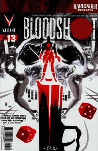 Cover Thumbnail for Bloodshot (Valiant Entertainment, 2012 series) #13 [Cover A - Dave Bullock]