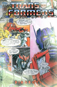 Cover Thumbnail for Transformers: Best of UK - Dinobots (IDW, 2007 series) #3 [Retailer Incentive Retro Cover-A]