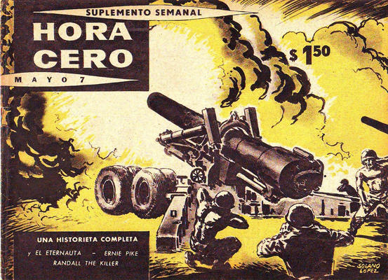 Cover for Hora Cero Suplemento Semanal (Editorial Frontera, 1957 series) #36