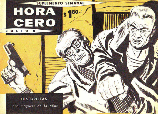 Cover for Hora Cero Suplemento Semanal (Editorial Frontera, 1957 series) #45