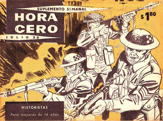 Cover for Hora Cero Suplemento Semanal (Editorial Frontera, 1957 series) #48