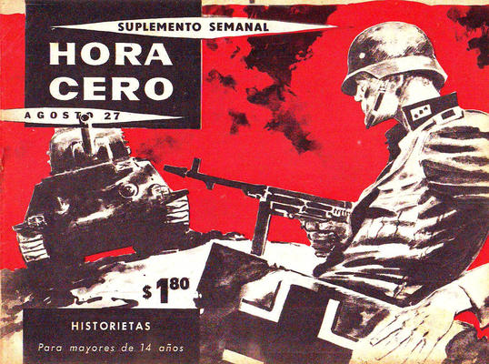 Cover for Hora Cero Suplemento Semanal (Editorial Frontera, 1957 series) #52