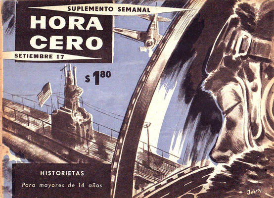Cover for Hora Cero Suplemento Semanal (Editorial Frontera, 1957 series) #55