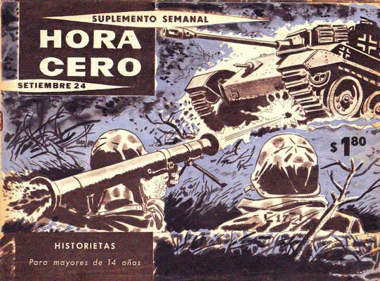 Cover for Hora Cero Suplemento Semanal (Editorial Frontera, 1957 series) #56