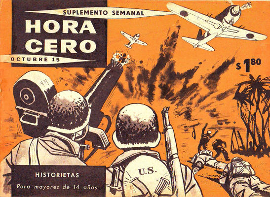 Cover for Hora Cero Suplemento Semanal (Editorial Frontera, 1957 series) #59
