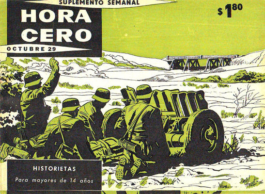 Cover for Hora Cero Suplemento Semanal (Editorial Frontera, 1957 series) #61