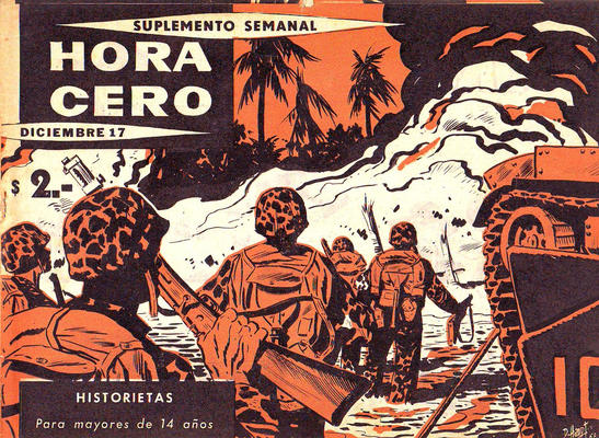 Cover for Hora Cero Suplemento Semanal (Editorial Frontera, 1957 series) #68