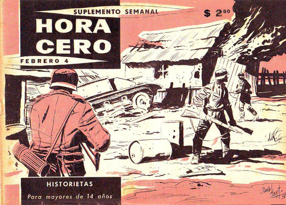 Cover for Hora Cero Suplemento Semanal (Editorial Frontera, 1957 series) #75