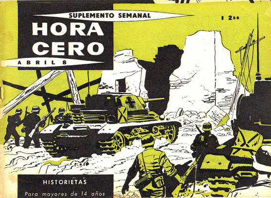 Cover for Hora Cero Suplemento Semanal (Editorial Frontera, 1957 series) #84