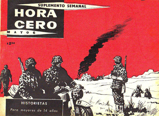 Cover for Hora Cero Suplemento Semanal (Editorial Frontera, 1957 series) #88
