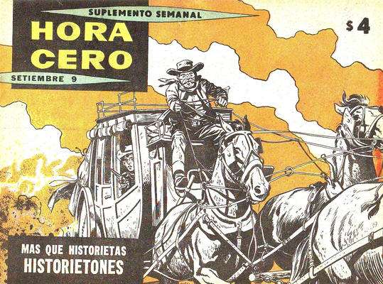 Cover for Hora Cero Suplemento Semanal (Editorial Frontera, 1957 series) #106
