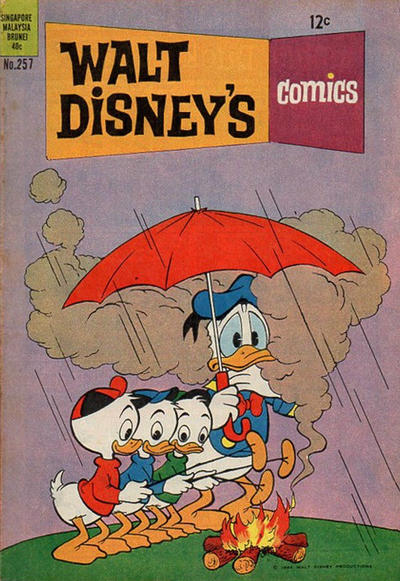 Cover for Walt Disney's Comics (W. G. Publications; Wogan Publications, 1946 series) #257