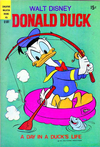 Cover for Walt Disney's Donald Duck (W. G. Publications; Wogan Publications, 1954 series) #181