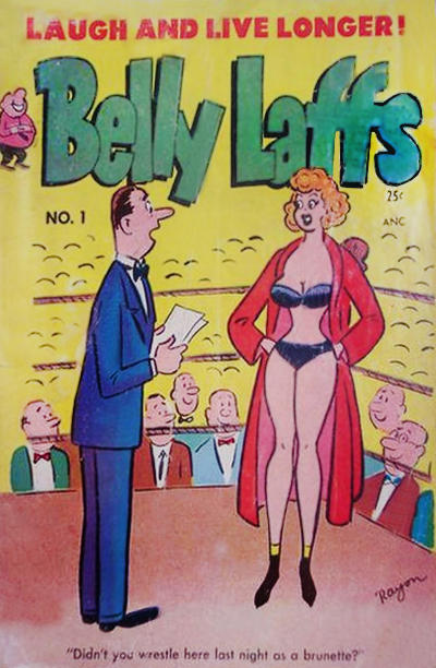 Cover for Belly Laffs (Toby, 1955 series) #1