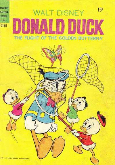 Cover for Walt Disney's Donald Duck (W. G. Publications; Wogan Publications, 1954 series) #166