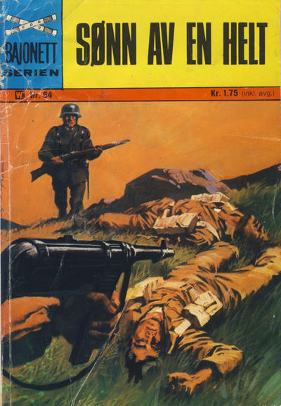 Cover for Bajonett serien (Illustrerte Klassikere / Williams Forlag, 1967 series) #64