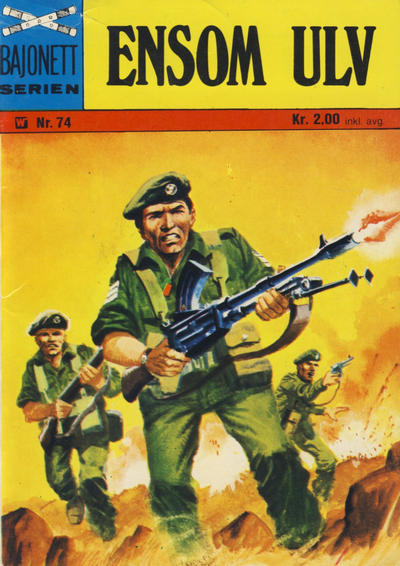 Cover for Bajonett serien (Illustrerte Klassikere / Williams Forlag, 1967 series) #74