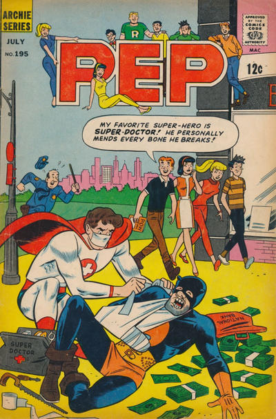 Cover for Pep (Archie, 1960 series) #195