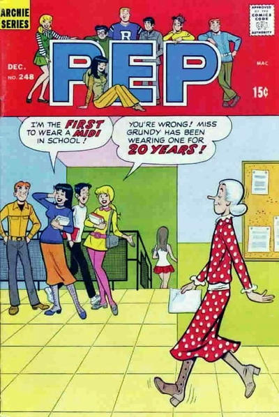 Cover for Pep (Archie, 1960 series) #248