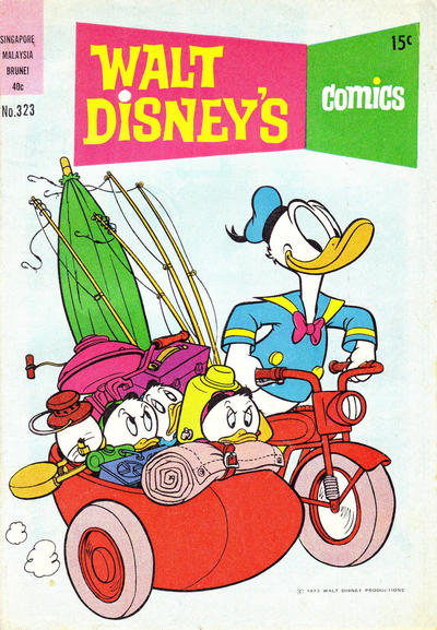 Cover for Walt Disney's Comics (W. G. Publications; Wogan Publications, 1946 series) #323
