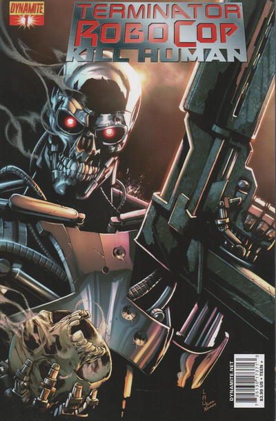 Cover for Terminator / RoboCop: Kill Human (Dynamite Entertainment, 2011 series) #1 [Jonathan Lau Cover]