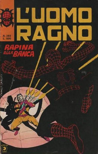 Cover for L'Uomo Ragno [Collana Super-Eroi] (Editoriale Corno, 1970 series) #283
