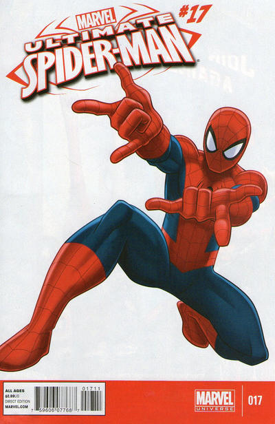 Cover for Marvel Universe Ultimate Spider-Man (Marvel, 2012 series) #17