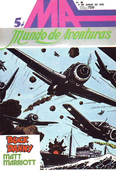 Cover for Mundo de Aventuras (Agência Portuguesa de Revistas, 1973 series) #88