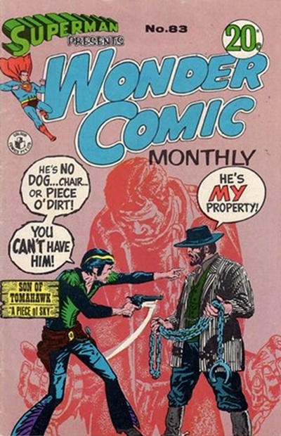 Cover for Superman Presents Wonder Comic Monthly (K. G. Murray, 1965 ? series) #83
