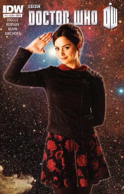 Cover for Doctor Who (IDW, 2012 series) #12 [Cover B - Photo Cover]