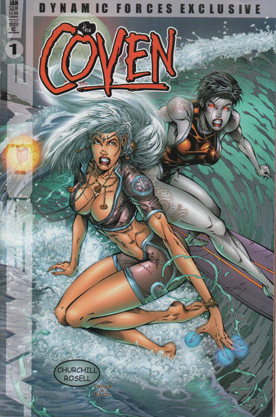 Cover for The Coven (Awesome, 1999 series) #1 [Dynamic Forces Exclusive]