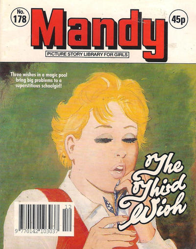 Cover for Mandy Picture Story Library (D.C. Thomson, 1978 series) #178