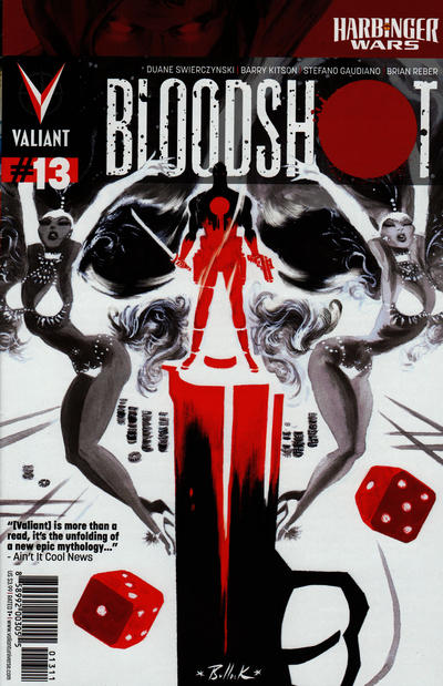 Cover for Bloodshot (Valiant Entertainment, 2012 series) #13 [Cover A - Dave Bullock]
