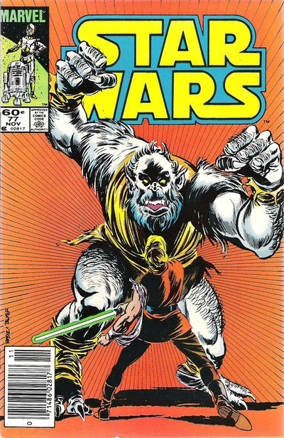 Cover for Star Wars (Marvel, 1977 series) #77 [Newsstand]