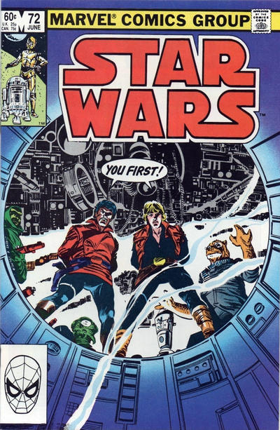 Cover for Star Wars (Marvel, 1977 series) #72 [Direct]