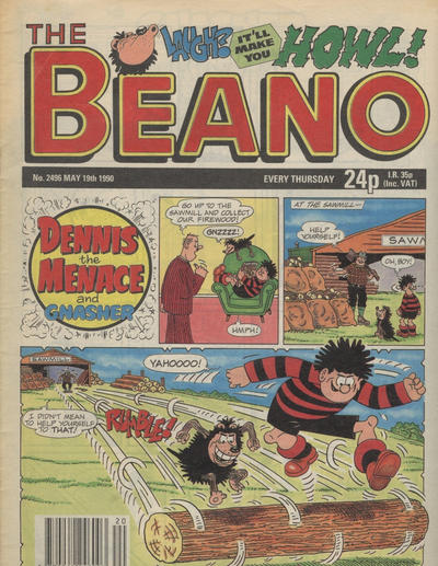 Cover for The Beano (D.C. Thomson, 1950 series) #2496