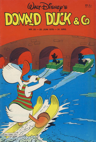 Cover for Donald Duck & Co (Hjemmet / Egmont, 1948 series) #25/1978