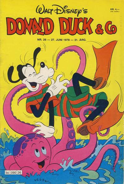 Cover for Donald Duck & Co (Hjemmet / Egmont, 1948 series) #26/1978